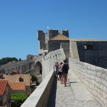 ミンチェタ要塞手前の登坂