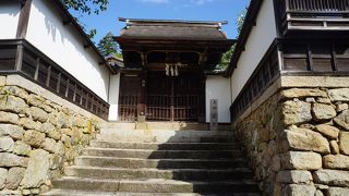 宮島三家と呼ばれる社家の住宅