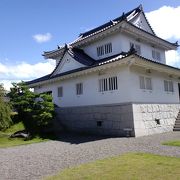 小さなお城跡の資料館