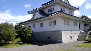 小さなお城跡の資料館