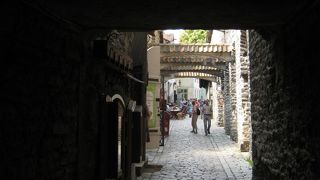 魅力的な通路になっています。