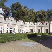 きれいに整備された中庭