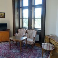 室内には西日が入っていました