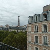 エッフェル塔が見えました