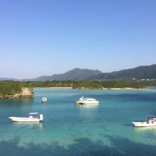 川平公園より川平湾を望む。