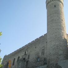 城の西側からの景観です。