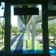 下の景色もよく見えます。