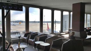 Priority Passで利用できるHugo Junkers LoungeはANA便利用時でも使える。