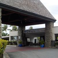 ホテルの入り口