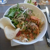 ホテルのレストランの食事