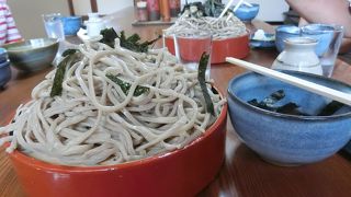 久々にくるみ蕎麦を