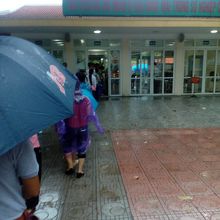 入口ですでに大行列