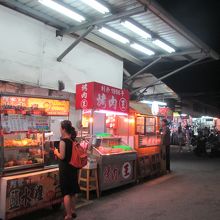 屋台があります