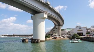 那覇一の大きな橋です