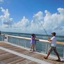 釣り人にも出会った。