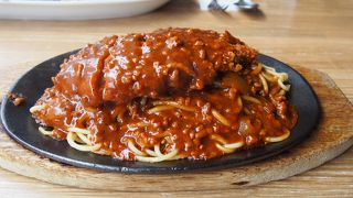 スパかつが有名です