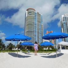 サウスビーチは高級リゾート。