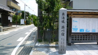 松並木や芭蕉の句があったわぁ～