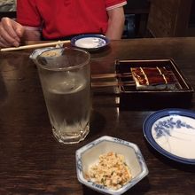 焼酎もリーズナブルです。