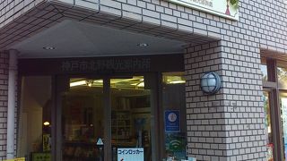 異人館街の真ん中