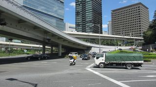 東京の中枢を走る幹線道路です