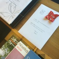 ホテルのマークが折り紙で