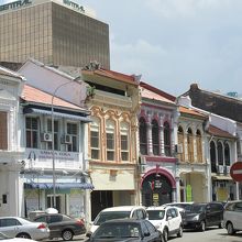 プラナカンの街並も美しい