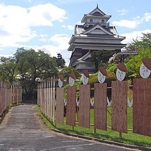 かかしを入れるアングル