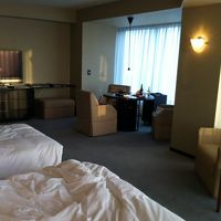 スイートルームにアップグレードしてくれました。