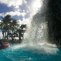 アウトリガー  プール