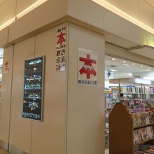 小さいが充実した書店