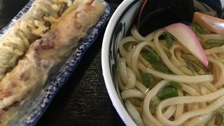 うどんは固め