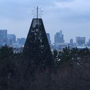 お台場海浜公園のクリスマスツリー