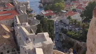 街全体を高い位置から眺めることができる