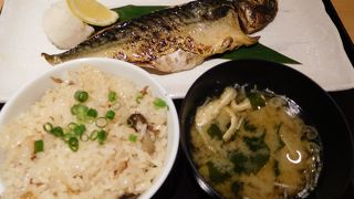 ご飯とお惣菜がお代わり自由で美味しかったです