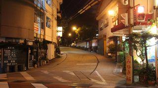 鉄輪温泉のメインロード