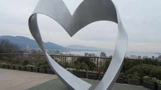 風光明媚なサービスエリア