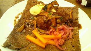 ガレットのランチセット