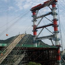 新天門橋建設中