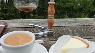 チーズケーキが美味しゅうございました☆