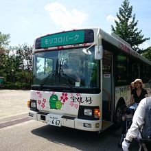 帰りはバスよ〜