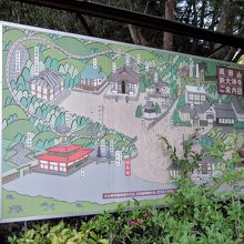 新大仏寺案内板