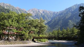 上高地の象徴。