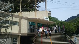 車を停めるのに駐車場少し並びました（無料だけど）