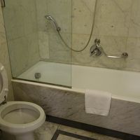 シャワーカーテンがないので水はねが気になったのが残念