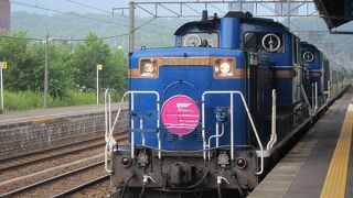 ちょっと前まで定期夜行列車が走っていた