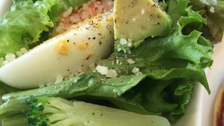 サラダが美味しい！