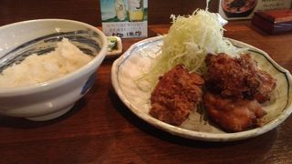 びっくり竜田揚げランチ