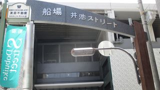 普通の通りです