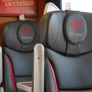 Virgin TrainsのFirst class席